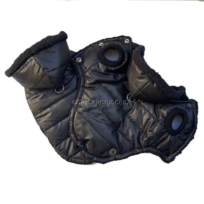 Zimní bunda Tmavý maskáč